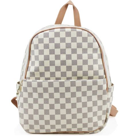 checkered louis vuitton backpack|lv small backpack.